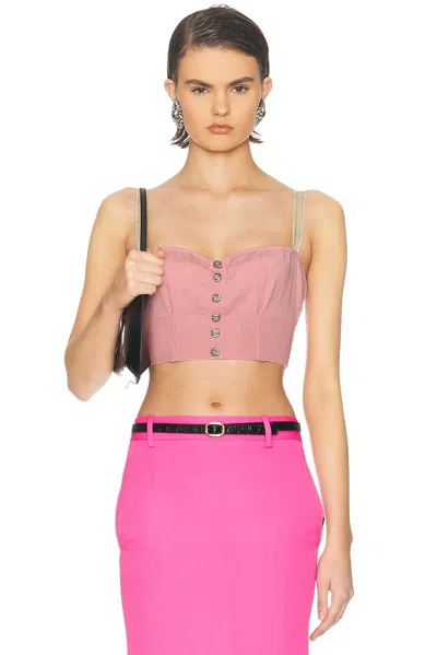 Dolce & Gabbana Sleeveless Top In Pink