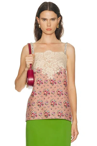 Dolce & Gabbana Sleeveless Top In Pink