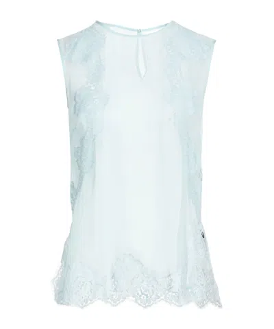 Dolce & Gabbana Sleeveless Top In Blue