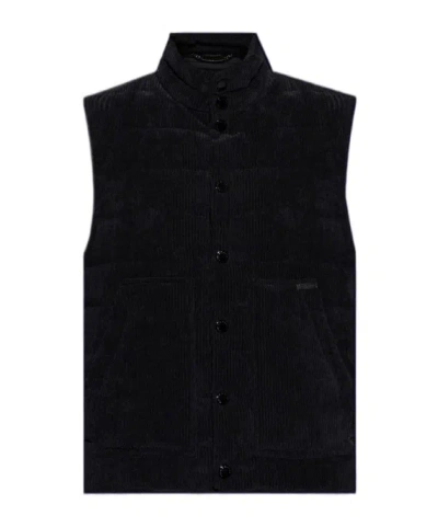 DOLCE & GABBANA DOLCE  GABBANA LOGO PATCH CORDUROY JACKET