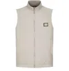 Dolce & Gabbana Logo-plaque Reversible Gilet In White