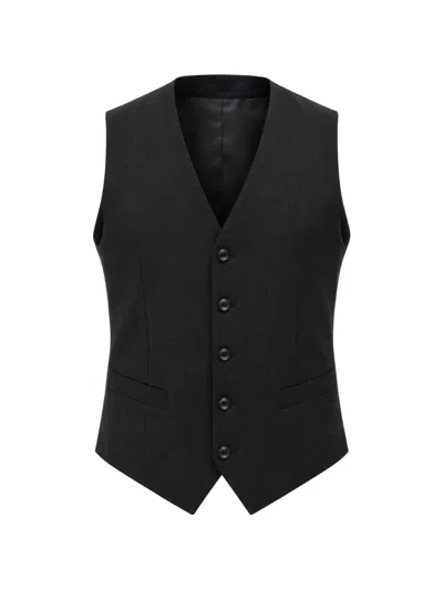 Dolce & Gabbana Sleeveless Waistcoat In Black