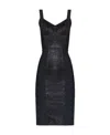 Dolce & Gabbana Mini Dress In Black