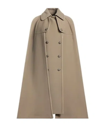 Dolce & Gabbana Sleeveless Wool Shawl In Neutral