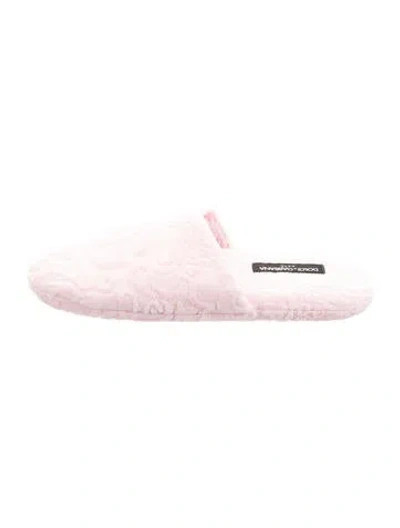 Pre-owned Dolce & Gabbana Slides In Pink
