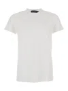 Dolce & Gabbana Crew Neck Cotton-blend T-shirt With Short Sleeves
