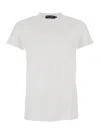 Dolce & Gabbana Crew Neck Cotton-blend T-shirt With Short Sleeves