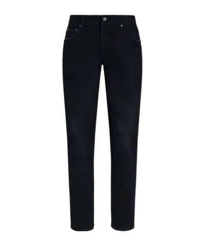 Dolce & Gabbana Slim-cut Jeans In Black