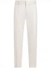 Dolce & Gabbana Slim-cut Trousers In Neutrals