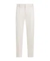 Dolce & Gabbana Slim-cut Trousers In White