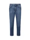 Dolce & Gabbana Slim Fit Blue Cotton Jeans