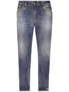 Dolce & Gabbana Slim-fit Cotton Jeans In Blue