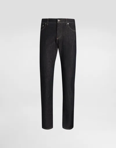 DOLCE & GABBANA SLIM-FIT STRETCH COTTON JEANS