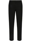 Dolce & Gabbana Men's Wool Trousers In Schwarz