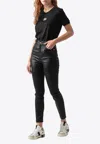 Dolce & Gabbana Slim Jeans With Back Logo-plaque In Black