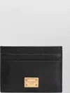 Dolce & Gabbana Slim Leather Card Holder With Streamlined Design
