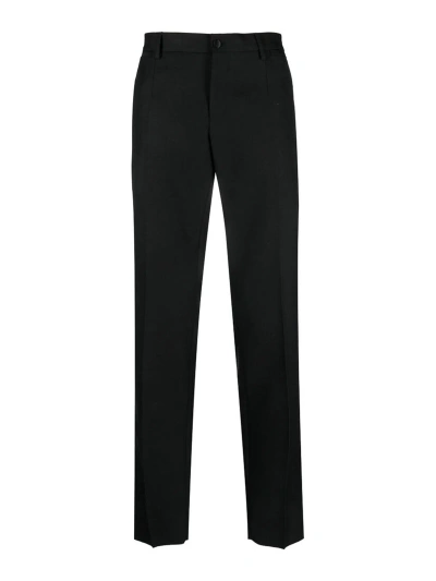 Dolce & Gabbana Slim-leg Trousers In Black