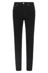 Dolce & Gabbana Slim Fit Stretch Cotton Denim Trousers In Black