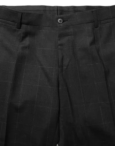 Dolce & Gabbana Slim Wool Tailored Suit In Black