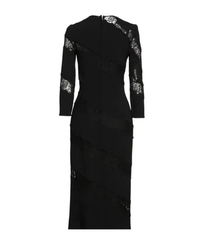 Dolce & Gabbana Slim-fit Dress In Black
