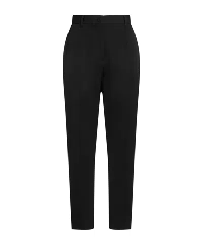 Dolce & Gabbana Slim-fit Dress Pants In Black