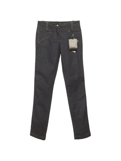 Pre-owned Dolce & Gabbana Slim-fit Jeans In Blue
