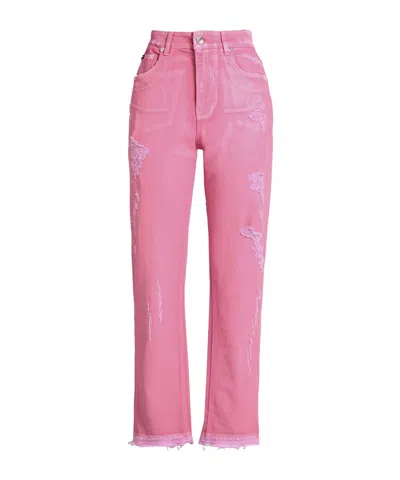 Dolce & Gabbana Slim-fit Jeans In Pink