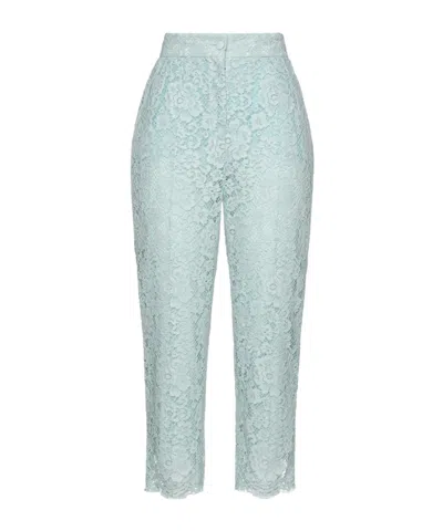 Dolce & Gabbana Slim-fit Long Pants In Gray