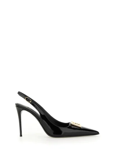 DOLCE & GABBANA SLING BACK WITH LOGO