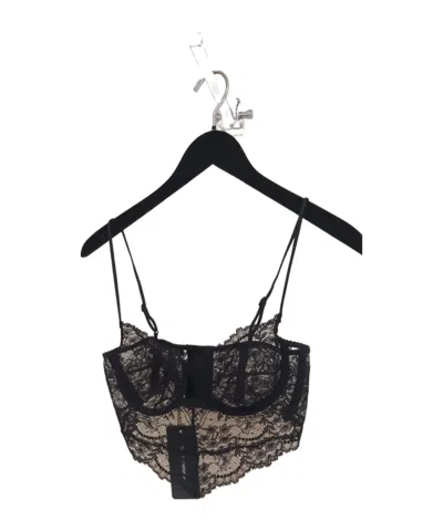Dolce & Gabbana Sling Bra In Black