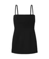 Dolce & Gabbana Sling Mini Dress In Black