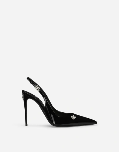 Dolce & Gabbana Slingback In Black