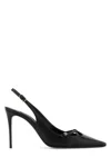 Dolce & Gabbana Black Leather Pumps In Black