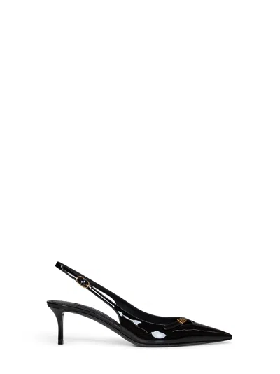 Dolce & Gabbana Slingback Heel In Black