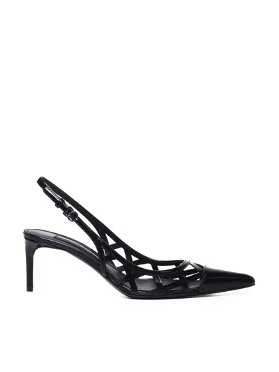 DOLCE & GABBANA SLINGBACK IN PATENT CALFSKIN