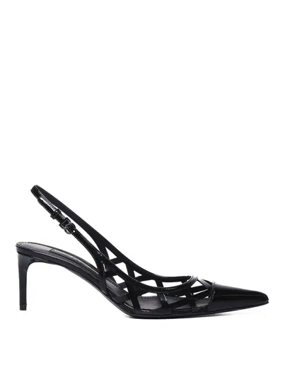 DOLCE & GABBANA SLINGBACK IN PATENT CALFSKIN