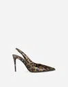 Dolce & Gabbana Slingback In Multi