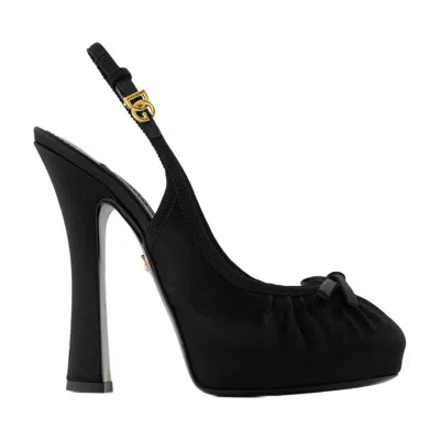 DOLCE & GABBANA DOLCE & GABBANA SLINGBACK PUMPS