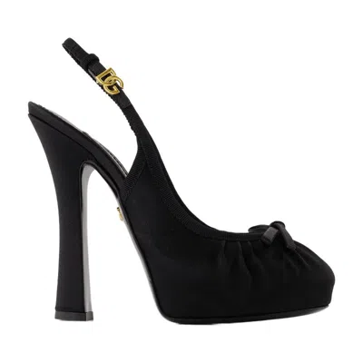 DOLCE & GABBANA DOLCE & GABBANA SLINGBACK PUMPS