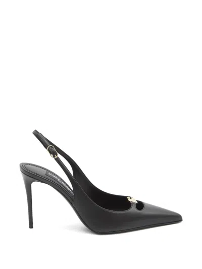 Dolce & Gabbana Slingback Pumps In Black