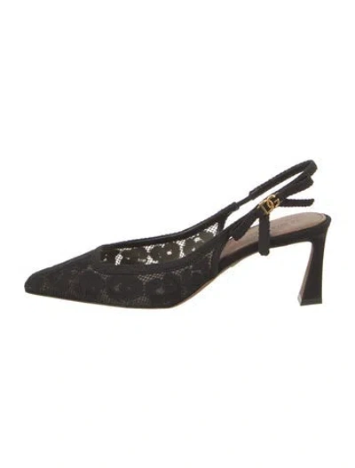Pre-owned Dolce & Gabbana Slingback Pumps W/ Tags In Black