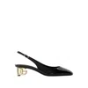 Dolce & Gabbana Jackie Slingback Pumps In Black