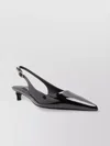 Dolce & Gabbana Slingback Pumps With Kitten Heel And Pointed Toe