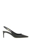 Dolce & Gabbana Black Leather Devotion 75 Pumps In Black