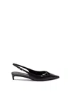 Dolce & Gabbana Slingback Seta In Black  