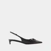 Dolce & Gabbana Slingback Seta In Black