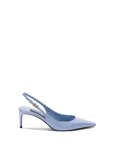 Dolce & Gabbana Slingbacks In Blue