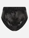Dolce & Gabbana Slip Alto In Black