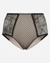 Dolce & Gabbana High Waisted Slip In Black