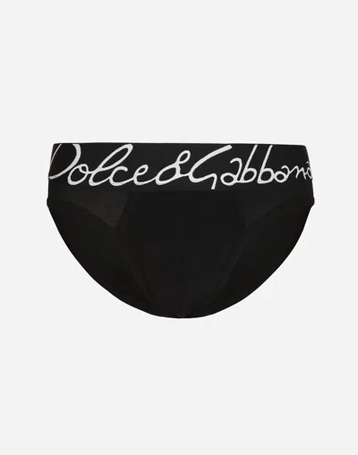Dolce & Gabbana Slip Medio In ブラック